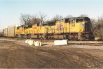 Tied down vehicle train